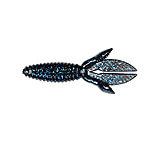 Image of Strike King Baby Rodent 3in Black Blue Flake Soft Bait