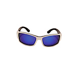 Image of Strike King SKP Ouachita Shiny Wht Blu Mirror Gry Sunglasses