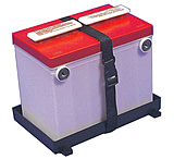 Image of T-H Marine NBH-27P-DP T H Marine Narrow Battery Tray Holder 27 Series