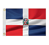 Image of Taylor Made Dominican Republic Flag 12" x 18" Nylon