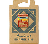 Image of The Landmark Project Grand Prismatic Spring Enamel Pin