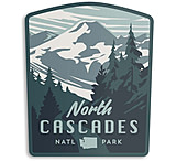Image of The Landmark Project North Cascades National Park Sticker