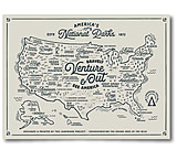 Image of The Landmark Project NPS Map Poster