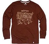 Image of The Landmark Project NPS Map Unisex Long Sleeve Tee