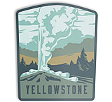 Image of The Landmark Project Yellowstone National Park Sticker