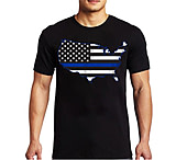 Image of Thin Blue Line USA T-shirt - Mens