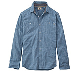 Image of Timberland Mumford River Classic Long Sleeve Chambray Shirt - Men's