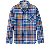 Image of Timberland Mystic River Linen Plaid Long Sleeve Shirt - Men's