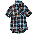 Image of Timberland Sugar River LW Plaid Cargo Short Sleeve Shirt - Men's