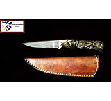Image of Titan Damascus Fixed Blade Knife TD-101