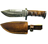 Image of Titan Damascus Steel Fixed Blade Survival Knife, 8in