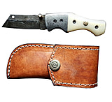 Image of Titan Damascus Steel Folding EDC Knife, 4.5in