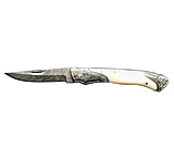 Image of Titan Damascus Steel Folding EDC Knife, 7.8in