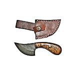 Image of Titan Damascus Steel Fixed Blade Skinning Knife, 6in