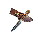 Image of Titan International Knives Damascus Cheff Fixed Blade Pairing Knife