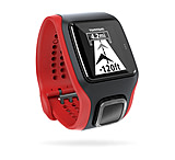 Image of TomTom Multi-Sport Cardio Watch-Black/Red