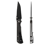 Toor Knives Merchant 2.0 FL35S Folding Knife, 3.75in, Steel CPM S35VN, 6AL-4V Titanium Handle, Stone, Merchant 2.0 S-Stone