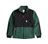 Image of Topo Designs Subalpine Fleece Jacket - Men's, Forest/Black