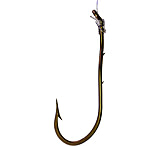 Image of Tru-Turn Snelled Hook, Forged/Spear Point, 2 Sliced Shank, Down Eye