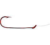 Image of Tru-Turn Snelled Hook, Spear Point, Light Wire Non-Offset, Aberdeen, Ringed Eye