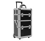 Image of TZ Case AB318T Miniature Professional Rolling Beauty Case - Black Hole