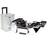 Image of TZ Case AB100T-S Large Professional Make-Up Beauty Case, Silver