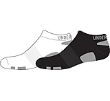 Image of Under Armour U250 Heatgear Trainer No Show Sock 4Pk