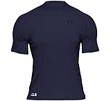 Image of Under Armour HeatGear Fire Retardant Shortsleeve T - Dark Navy Blue Color 1005444-465