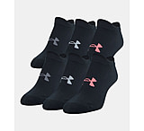 Image of Under Armour UA Essentials No Show 6-pack Run Socks - Women's