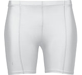 Image of UnderArmour Women's HeatGear Tactical Ultra Compression Short - White Color 1005126-100