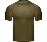 Image of UnderArmour Men's HeatGear Tactical Approach Shortsleeve - Marine Olive Drab Color 1005638-390
