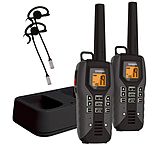 Image of Uniden 50-Mile GMRS/FRS Radio - 2 Radios, Micro USB, Charge Cradle, TRU waterproof, Boom VOX Headset