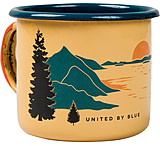 Image of United By Blue Inlet Enamel Steel Mug