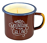Image of United By Blue Mountains Are Calling Enamel Candle Mug