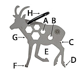 Image of UST Antelope Tool a Long Multi-Tool