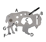 Image of UST Buffalo Tool A Long Multi-Tool