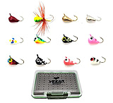 Image of Vexan 12-Pack Tungsten Ice Fishing Jigs w/Free JIG Box
