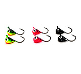 Image of Vexan 3-Pack Glow Tungsten T-VEX Ice Fishing Jig