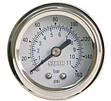 Image of VIAIR 160 PSI 1.5in Single Needle Gauge