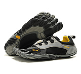 Image of Vibram FiveFingers Bikila LS Road Running Shoe - Men's-Black/Grey-Medium-39