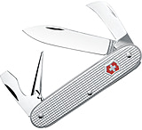 Image of Victorinox Pioneer Rancher Swiss Army Knife Silver Alox Ribbed