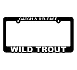 Image of Water Mark License Plate Frame - Catch &amp; Release