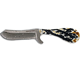 Image of Whiskey Bent Knives Bullcutter Fixed Knife w/Damascus Blade