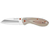 Image of Whiskey Bent Knives Catch Pin Lock Desert Sand 3.45in Folding Knife