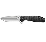 Image of Whiskey Bent Knives Catch Pin Lock Raven 2.91in Fixed Knife