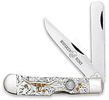 Image of Whiskey Bent Knives Trapper Bullcutter Folding Knife