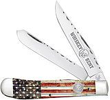 Image of Whiskey Bent Knives Trapper Filework Folding Knife