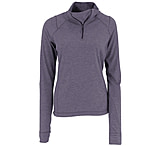 Image of White Sierra Pebble Peak Wool Quarter Zip - Womens