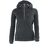 Image of White Sierra Rainbow Quarter Zip Hoody - Womens