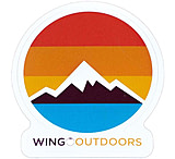 Image of Wingo Outdoors Die Cut Logo Stickers